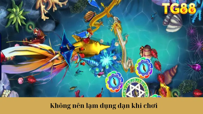 Không nên lạm dụng đạn khi chơi