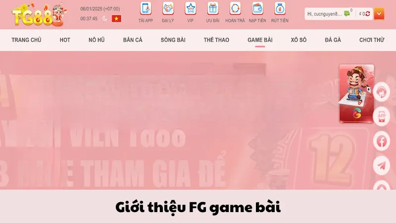 Giới thiệu FG game bài